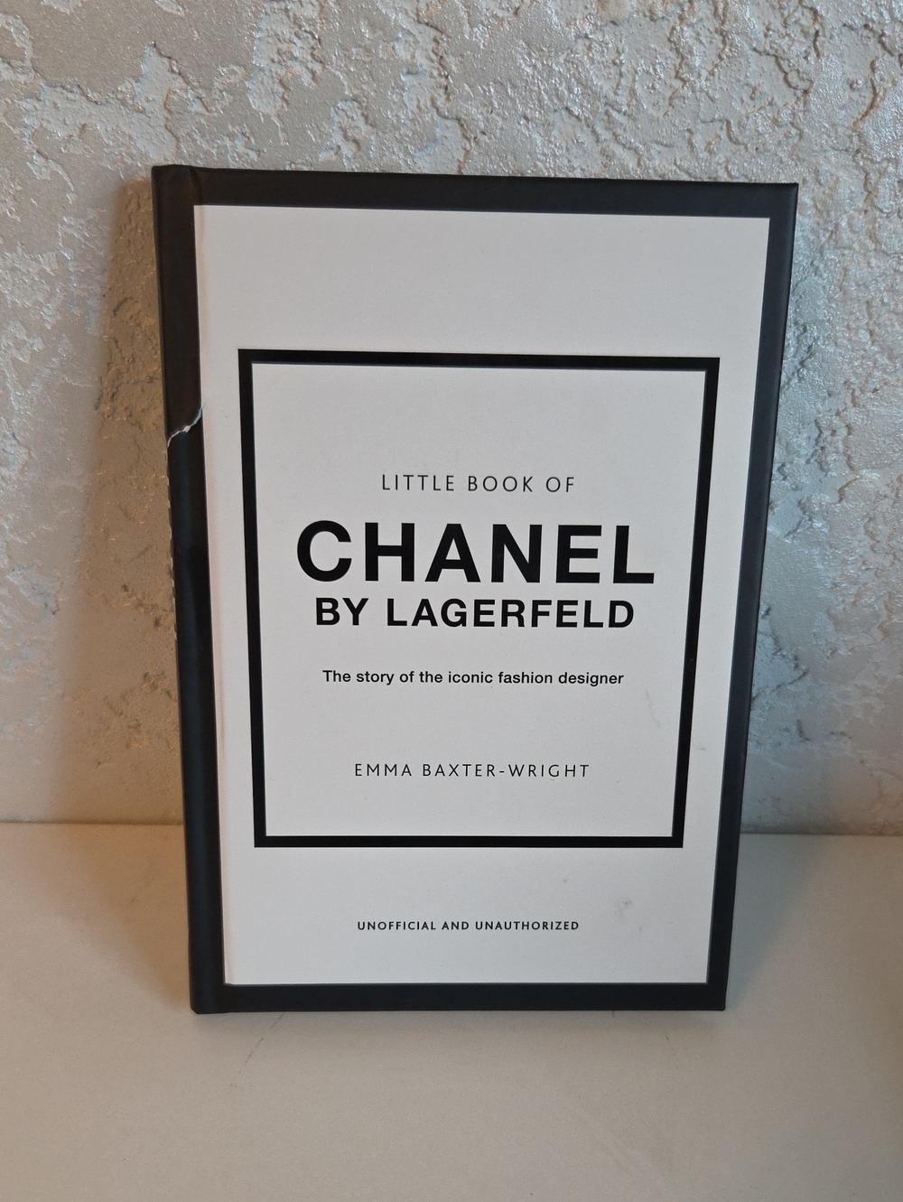 Chanel by Lagerfeld Coffee Table Book - Black & White...callout Please Check Pic
